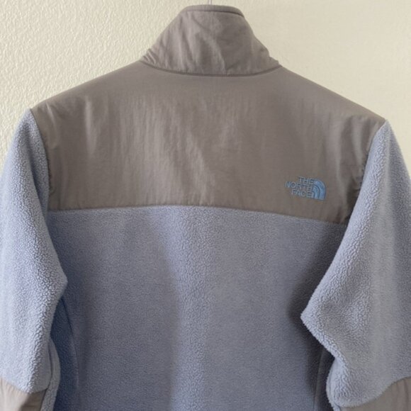 The North Face Denali Blue Gray Fleece Zip Nylon Jacket Women’s L - Picture 10 of 16